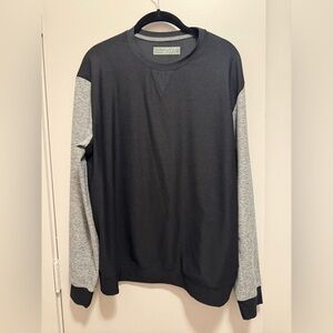 Outdoor Voices Men Small Black/Grey Pullover (Poly/Spandex)